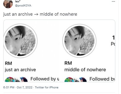 RM BTS Dianggap Spill Soal Projek Solo Usai Ubah Bio di Instagramnya