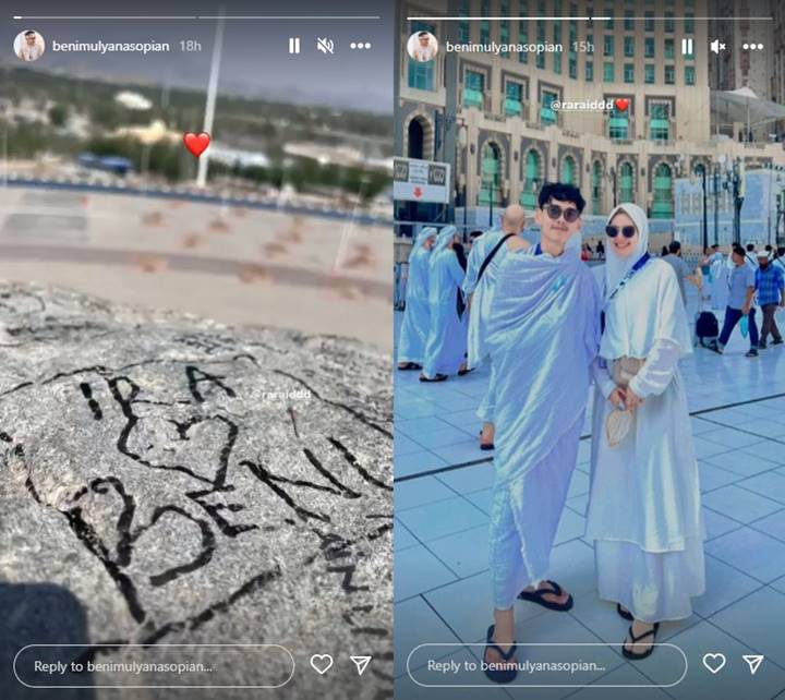 Bungkam Soal Isu KDRT, Kakak Lesti Kejora Bagikan Postingan Manis Saat Umrah