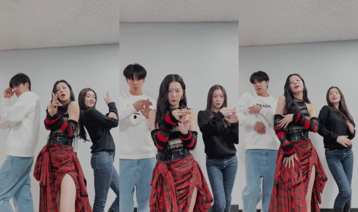 Yunho dan Irene Ikuti Challenge Menari
