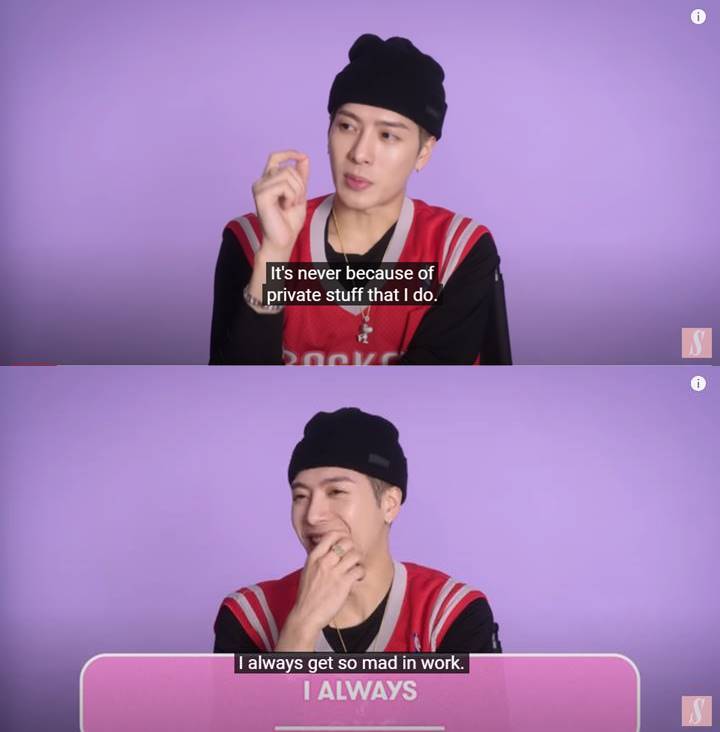 Jackson Wang GOT7 Blak-blakkan Akui Kerap Marah Soal Pekerjaan
