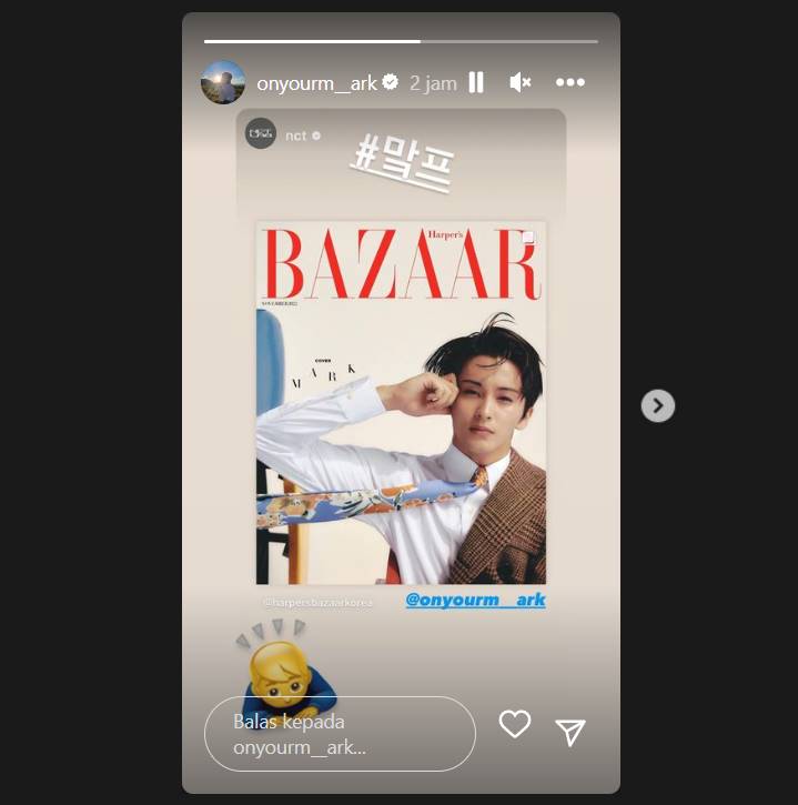 Instagram Story Mark NCT