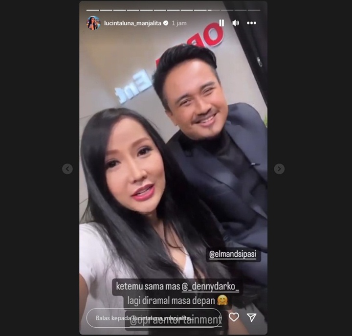 Lucinta Luna Minta Diramal Dengan Permintaan Spesial, Denny Darko Terkejut
