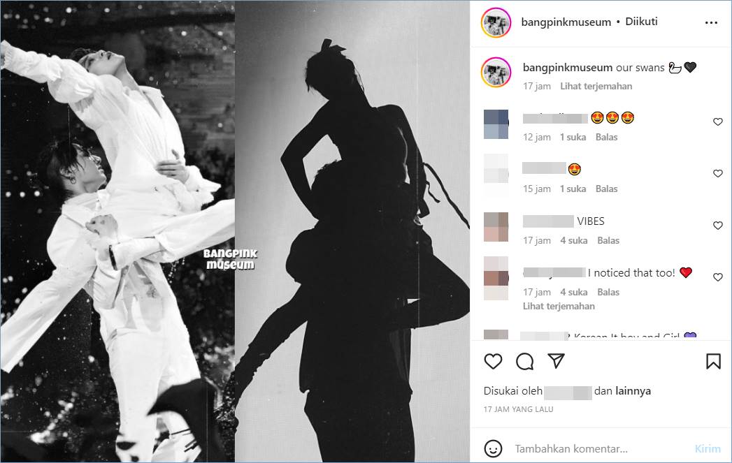 Penampilan Jennie BLACKPINK dan BTS