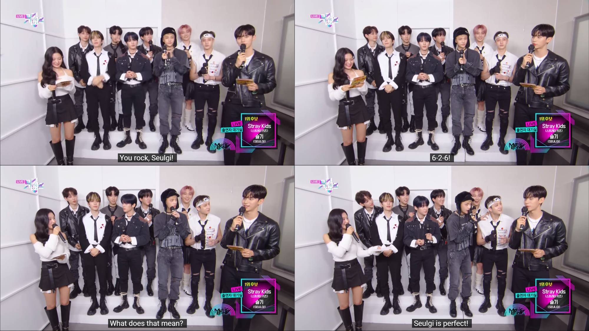 Momen wawancara Stray Kids