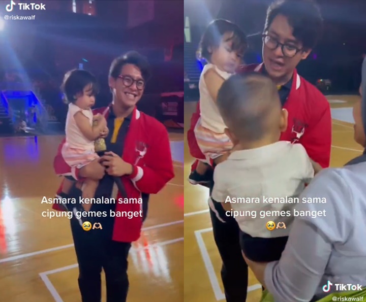 Ardhito Pramono Kenalkan Putri Cantiknya Bikin Geger, Cipung \'Terpesona\'