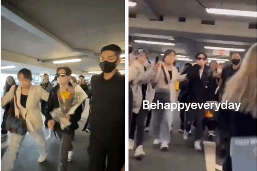 Digruduk Massa Saat Tiba di London, Keamanan Chenle dan Jaemin NCT Bikin Fans Khawatir