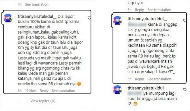 Sikap Bucin Lesti Kejora dan Rizky Billar