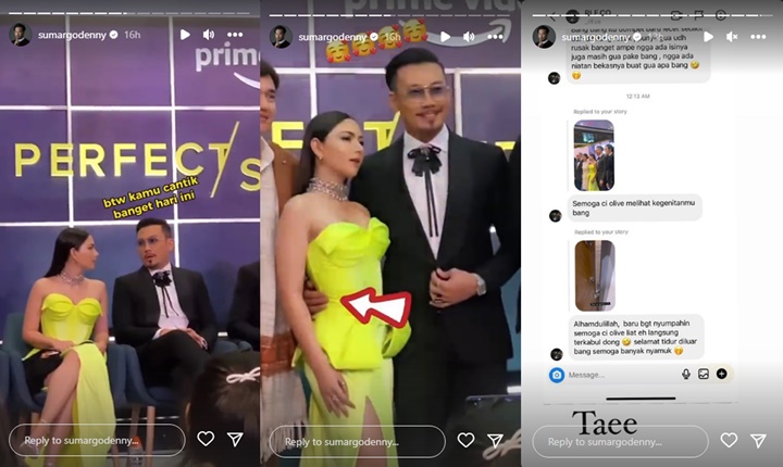 Posisi Tangan Denny Sumargo Saat Foto Bareng Jessica Mila Disebut Kelewat Genit
