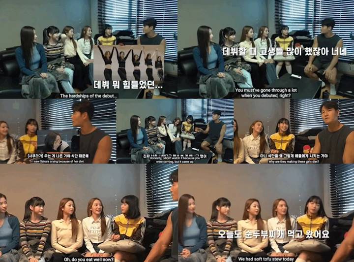 LE SSERAFIM Singgung Cara HYBE Suruh Mereka Diet, Kim Jong Kook Beri Tanggapan