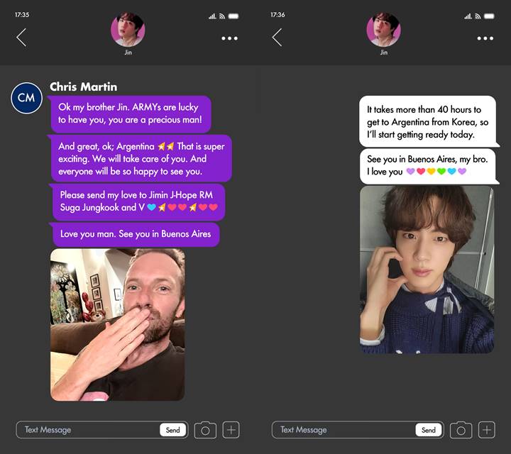 Bintang Tamu, Jin BTS Ngobrol Seru Bareng Chris Martin Jelang Konser Coldplay