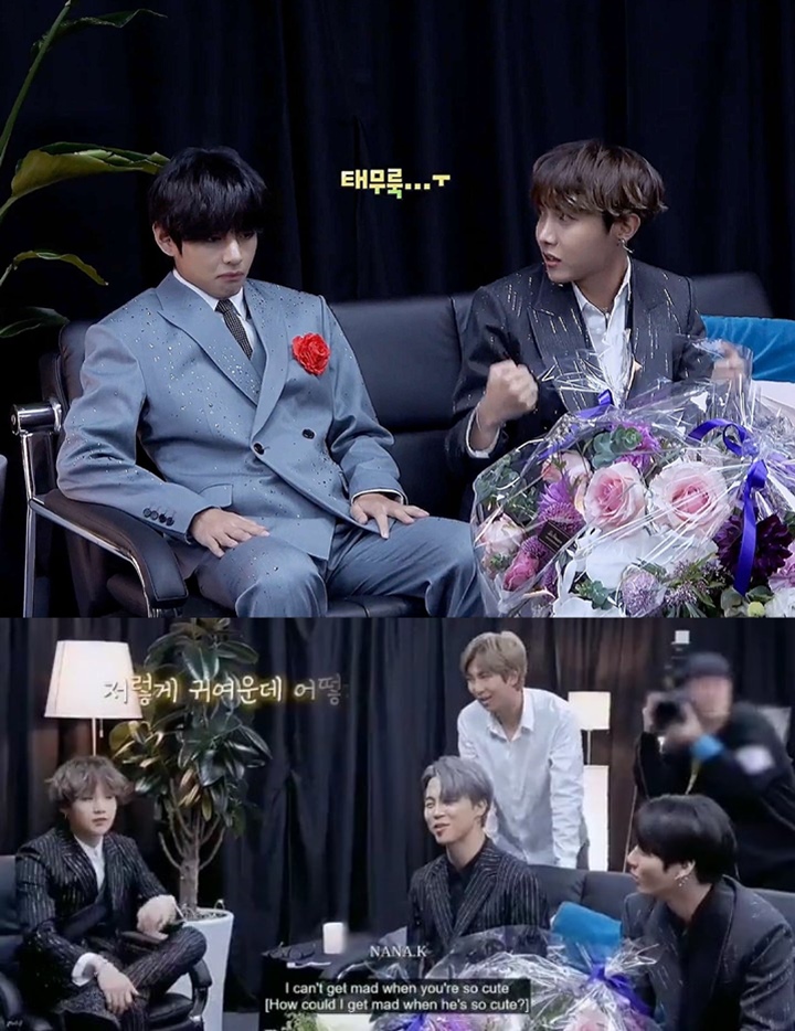 V Punya Cara Jitu Agar Gak Dimarahi Member BTS