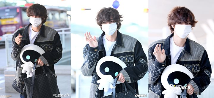 Jin BTS OTW Argentina Bareng Si Lucu Wootteo, Rambut Saat di Bandara Trending
