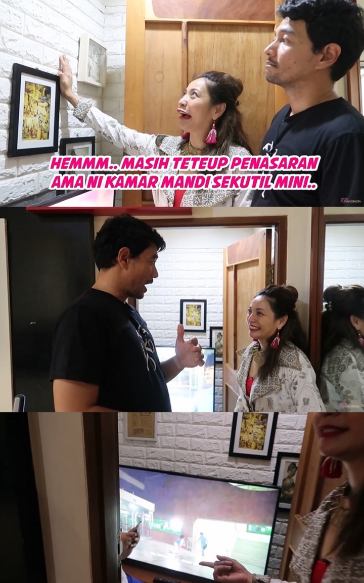 Toilet dengan TV