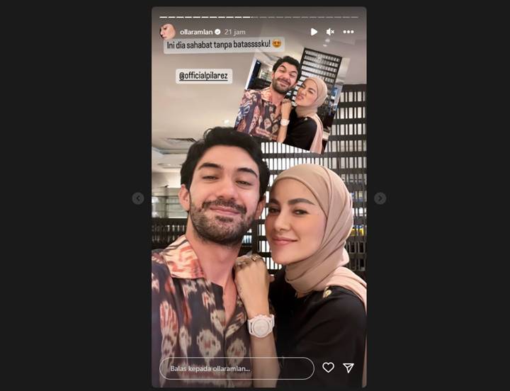 Olla Ramlan Pamer \'Nge-Date\' Bareng Reza Rahadian