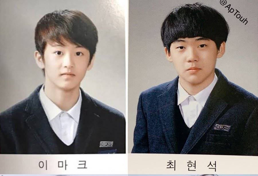 Mark NCT dan Choi Hyun Suk TREASURE 1 SMP