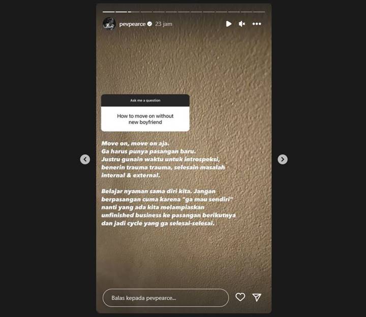 Pevita Pearce Berbagi Tips Move On Meski Belum Bertemu Kekasih Baru, Patut Disimak
