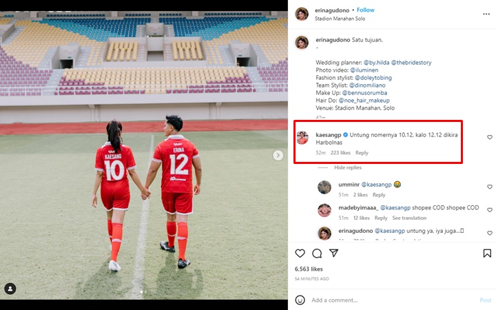 Erina Gudono Ikutan Pamer Foto Prewed, Gagal Romantis Gara-gara Kaesang Pangarep