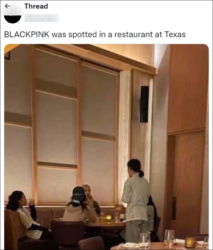 BLACKPINK Nongkrong di Restoran Texas, Lisa dan Rose Digoda Kena Sidang