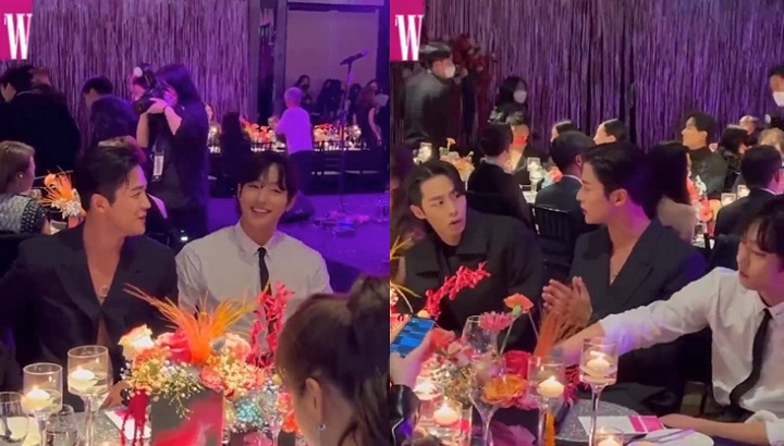 Interaksi Tak Terduga Ahn Hyo Seop, Rowoon SF9 dan Lee Jae Wook di Event W Korea Curi PerhatianInteraksi Tak Terduga Ahn Hyo Seop, Rowoon SF9 dan Lee Jae Wook di Event W Korea Curi Perhatian