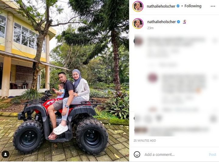 Nathalie Holscher Bareng Eks Kekasih