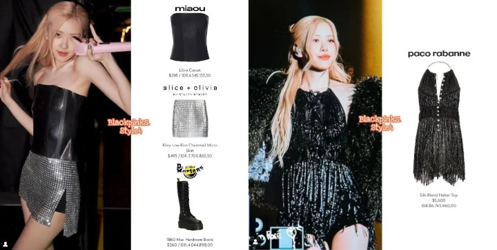 Harga Outfit Mewah BLACKPINK di Konser \'BORN PINK\' Amerika Terungkap