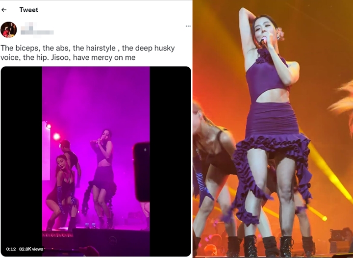 Abs Jisoo Saat Perform Solo di Konser BLACKPINK Viral