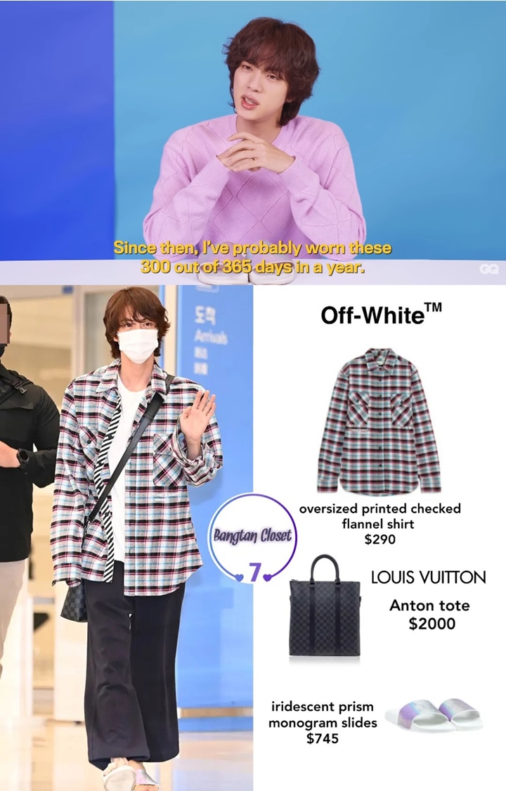 Dipakai Sampai Buluk, Harga Sandal Selop Jin BTS Bikin Tercengang
