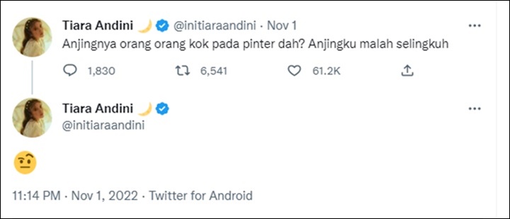 Tiara Andini Mendadak Bahas Perselingkuhan Bikin Fans Overthinking
