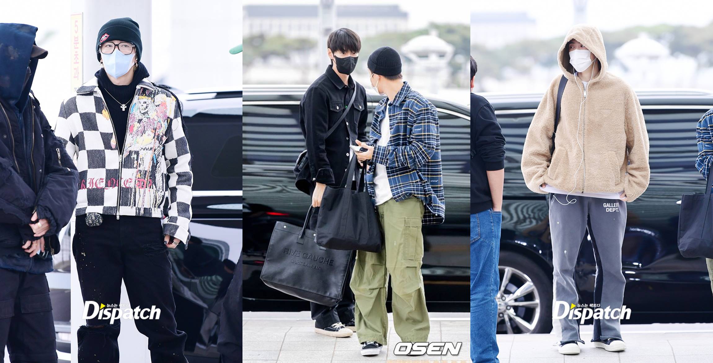 Fashion airport Yuta, Doyoung, Jaehyun NCT 127 menuju Indonesia