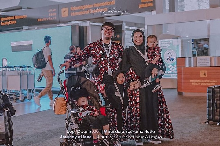 Mikaila, Athaya, Dhia Malik, Anak Herfiza Novianti dan Ricky Harun 