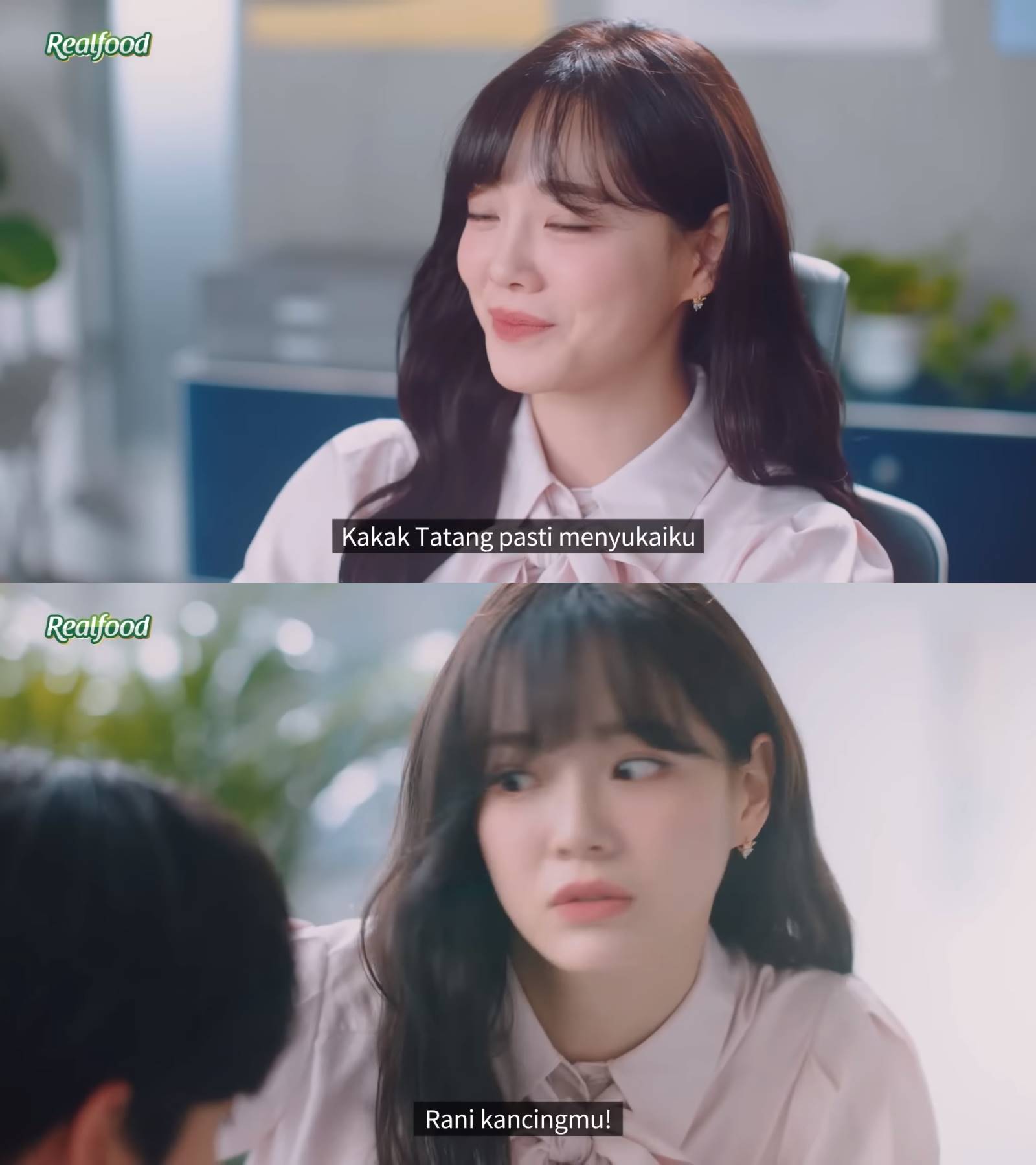 Nama karakter Ahn Hyo Seop dan Kim Sejeong di \