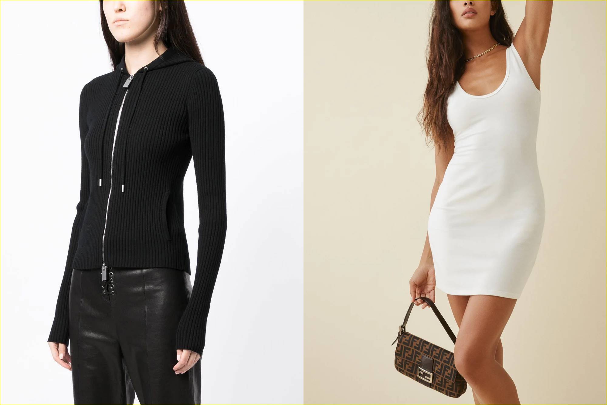 Gaun dan cardigan yang dikenakan Jennie BLACKPINK