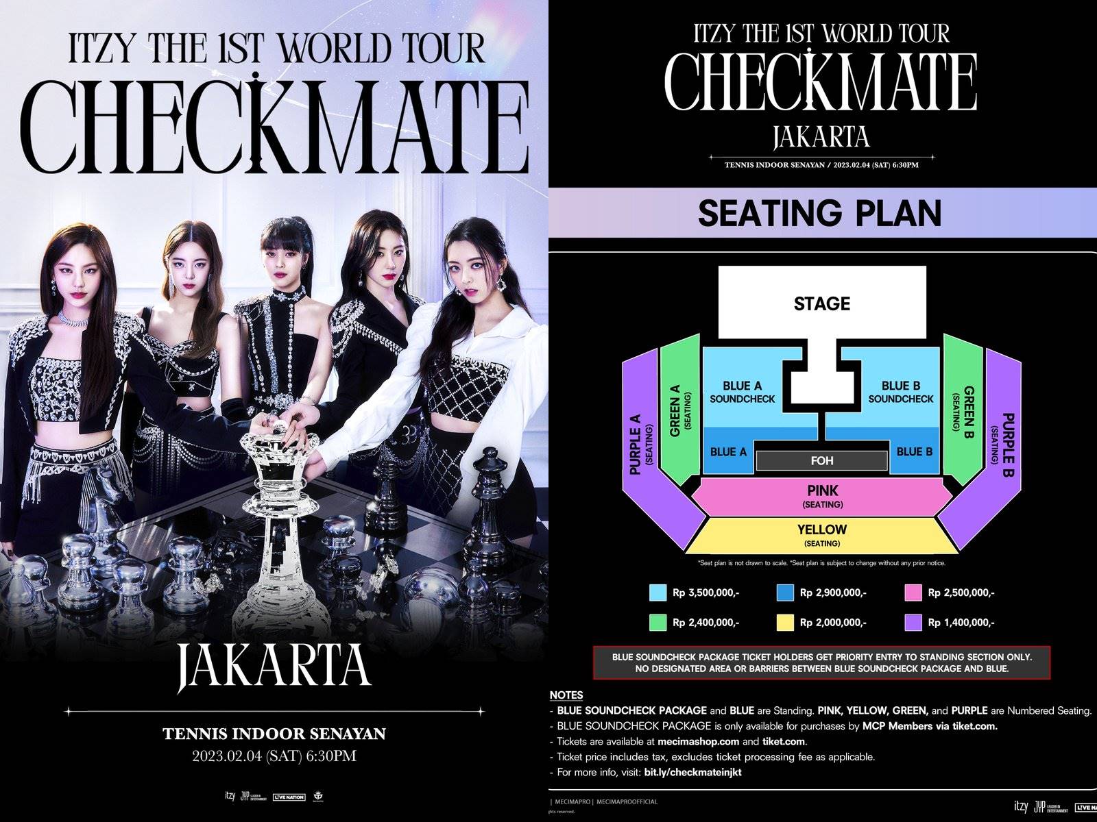 Detail konser ITZY di Indonesia