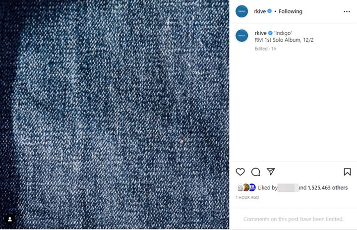 RM BTS Umumkan Detail Album Solo \'Indigo\', Jadwal Rilis Mundur dari Prediksi