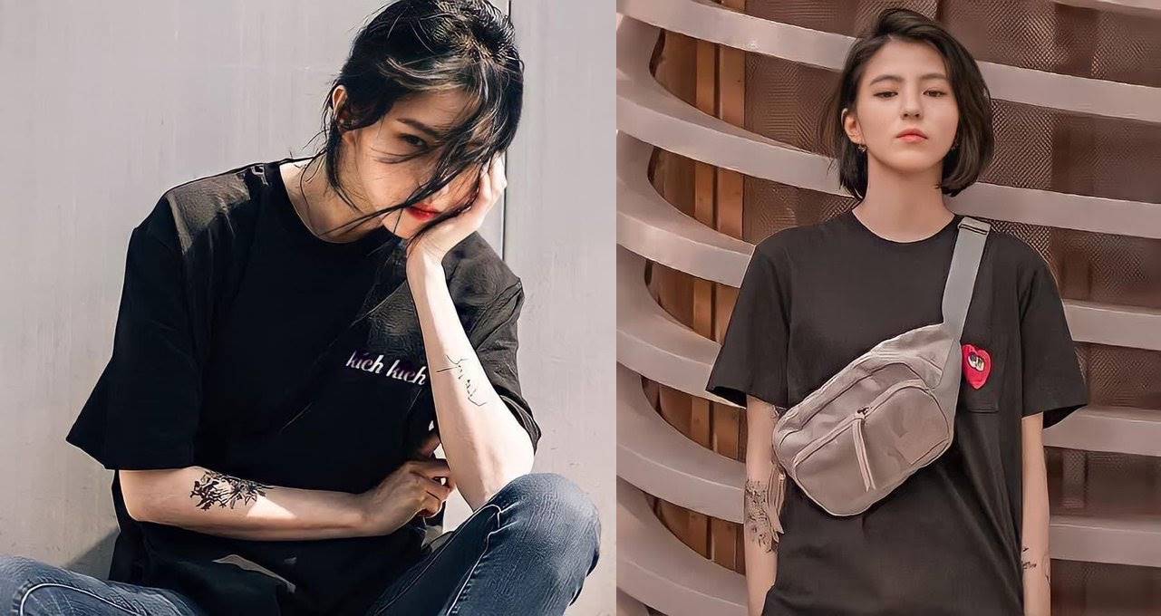 Potret Han So Hee penuh tato sebelum debut sebagai aktris