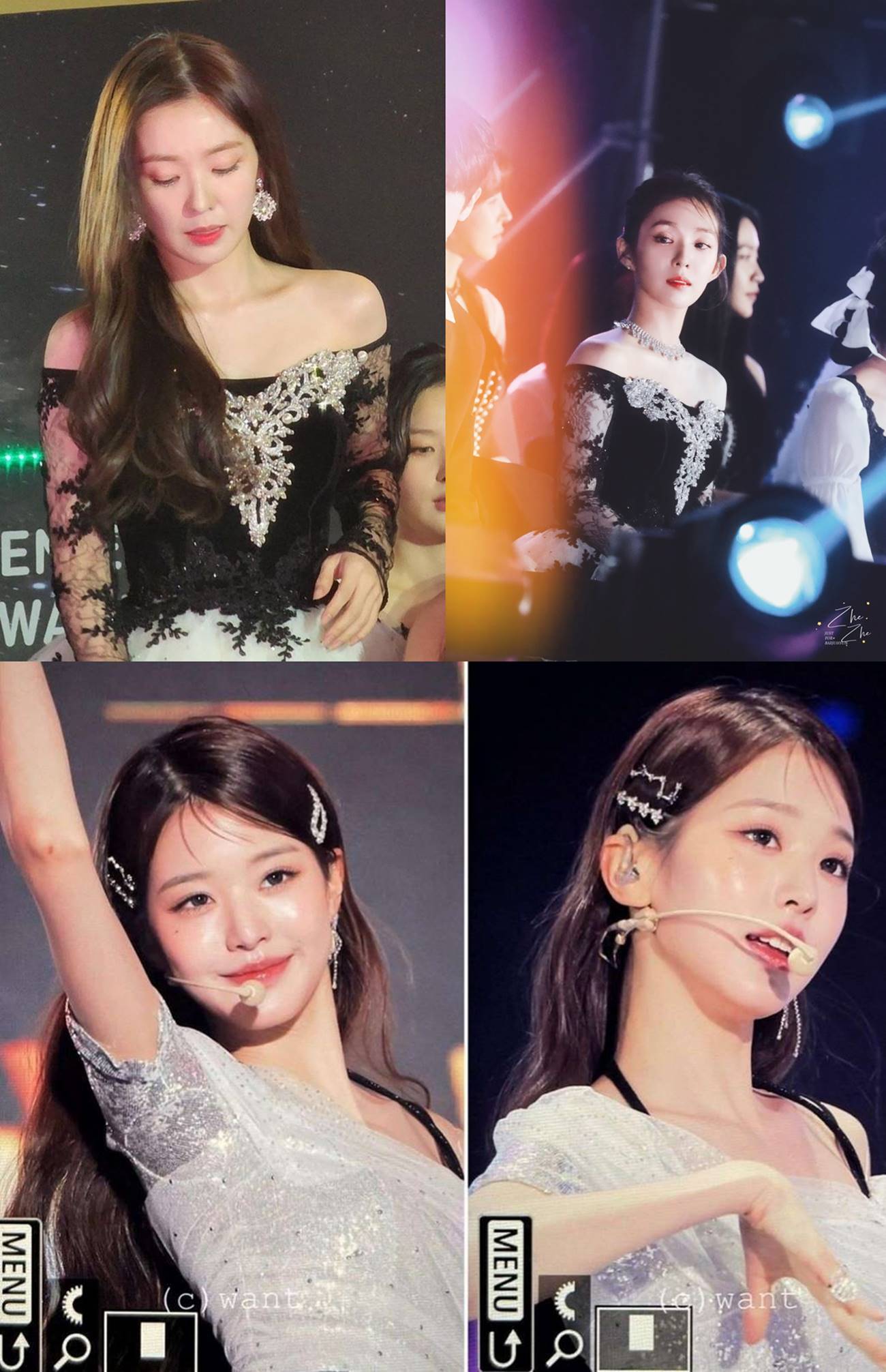 Potret Irene dan Jang Won Young Genie Music Awards 2022