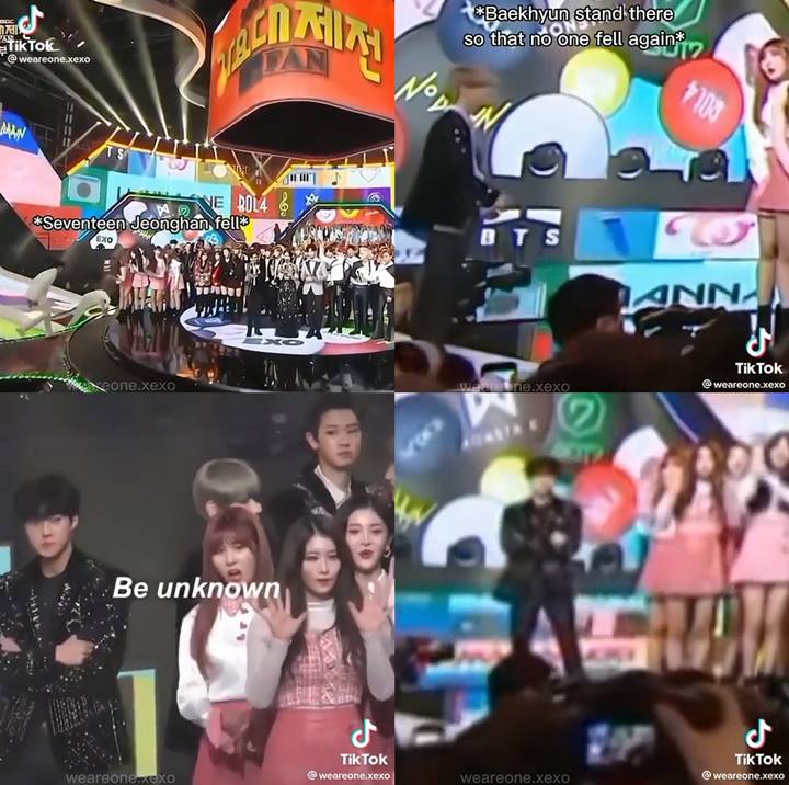 Momen Baekhyun dan Sehun EXO Cosplay Jadi Bodyguard Demi Lindungi Idol Lain Mendadak ViralMomen Baekhyun dan Sehun EXO Cosplay Jadi Bodyguard Demi Lindungi Idol Lain Mendadak Viral