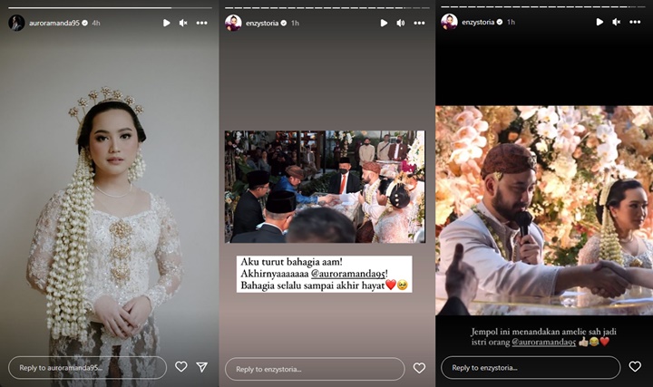 Sah! Rachel Amanda Resmi Dinikahi Pacar Non Seleb