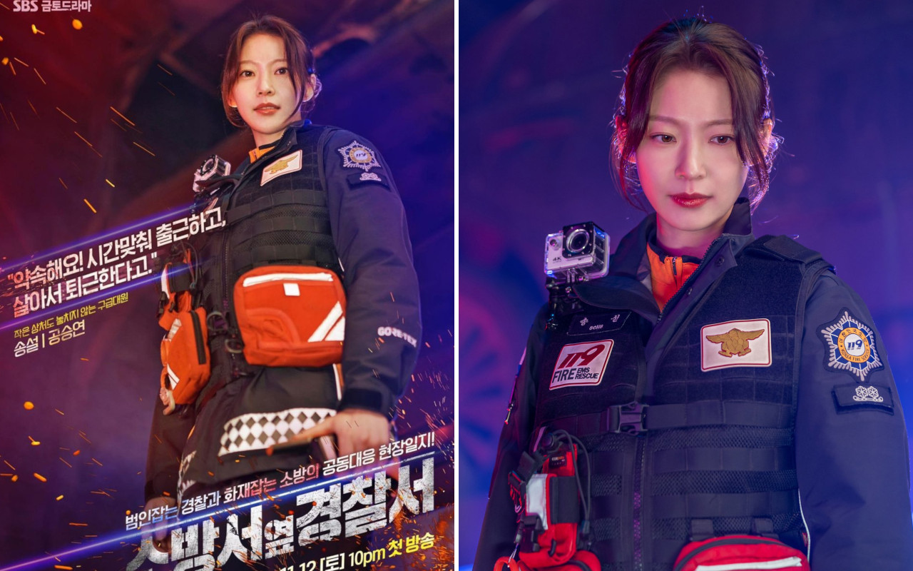 8 Potret Girl Crush Gong Seung Yeon Si Paramedis Cekatan di 'The First Responders'