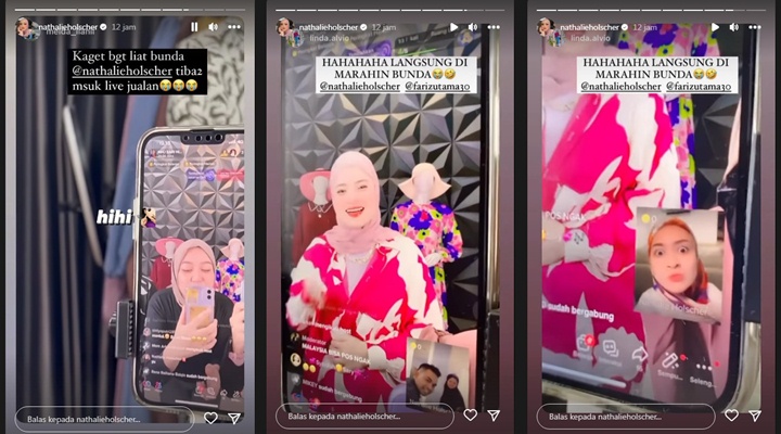 Nathalie Holscher Melotot Kala Sang Pacar Dipuji Ganteng Oleh Wanita Lain