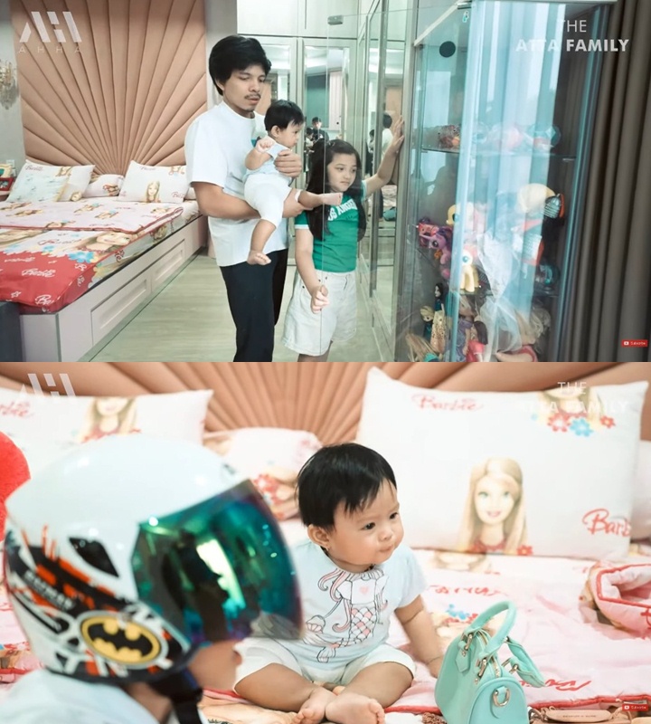 Ameena Anak Atta Halilintar Bahagia Main di Kamar Mewah Tante Arsy