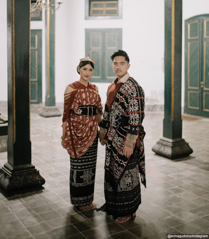 Erina Gudono dan Kaesang Pangarep