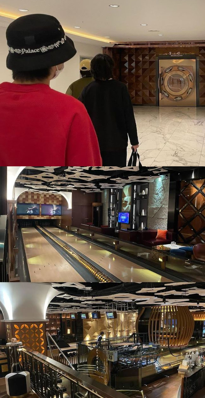 Jungkook BTS Terciduk Hangout Bareng V Dan Choi Woo Shik Di Arena Bowling Mewah