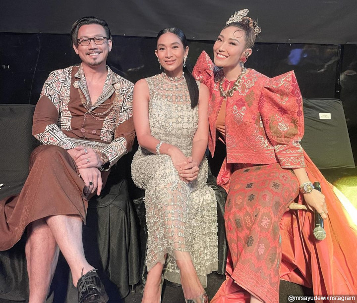 Kompak Bareng Happy Salma dan Denny Sumargo