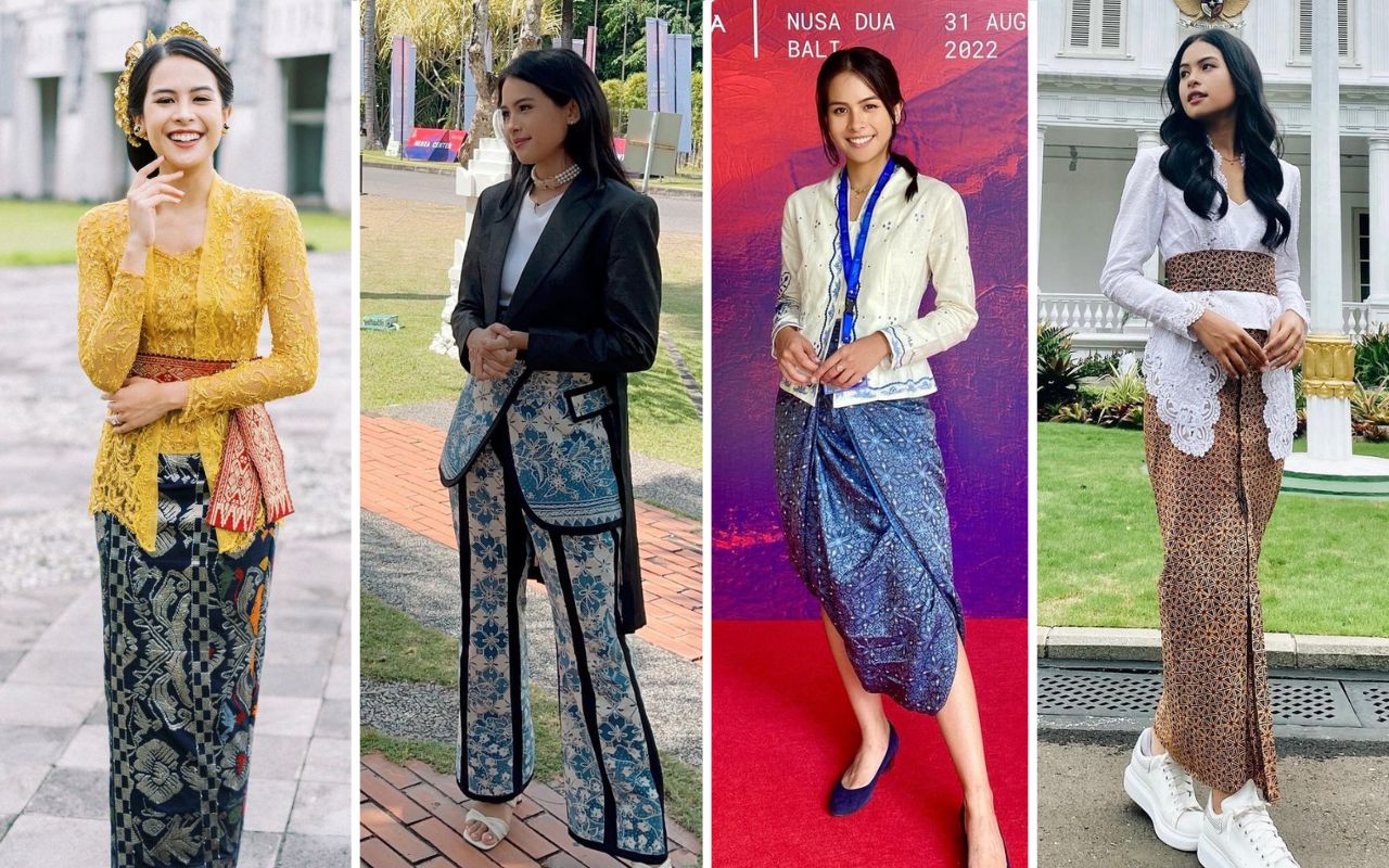 8 Style Maudy Ayunda Jadi Jubir Presidensi G20, Anggun Berkebaya Hingga Pakai Batik