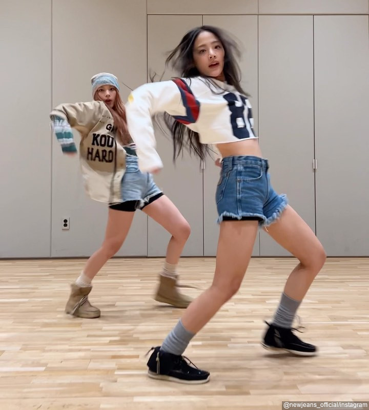 Hyein dan Minji NewJeans