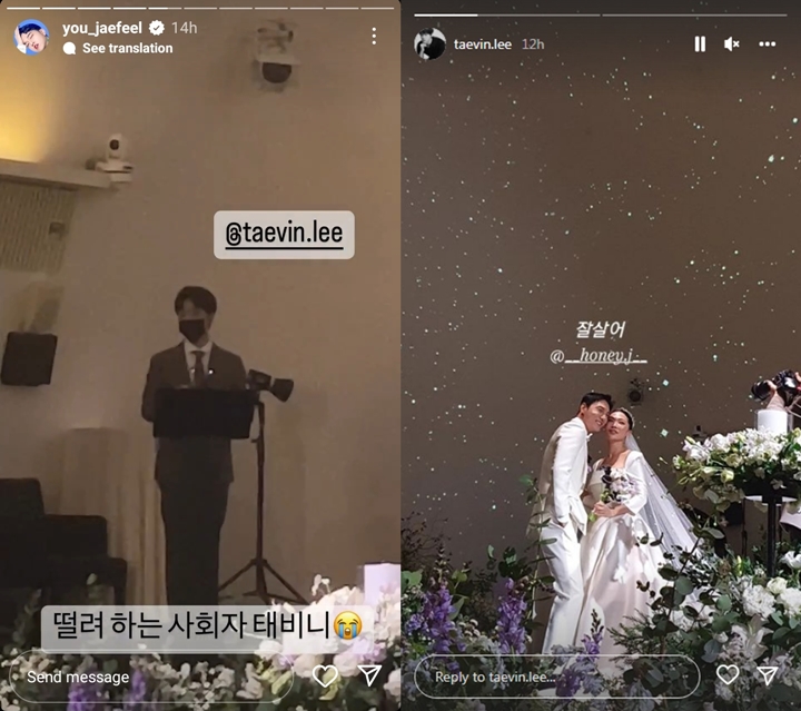 Lee Tae Vin Sebagai MC Pernikahan
