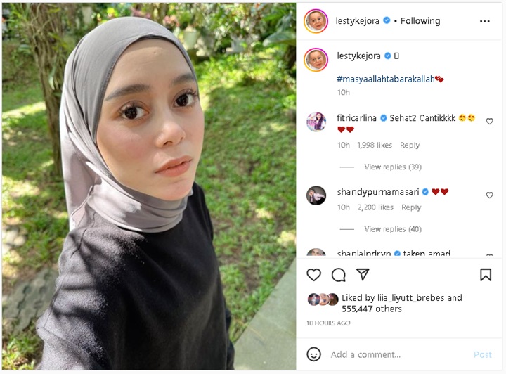 Cuek Disebut Kurusan, Lesti Kejora PD Pamer Foto Close Up Tuai Respons Tak Terduga