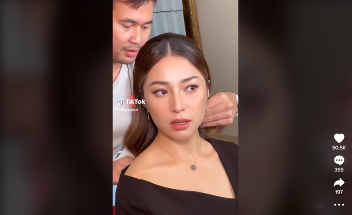 Nikita Willy Bikin MUA Ketar-ketir Gegara Permintaan Makeup Kelewat Unik