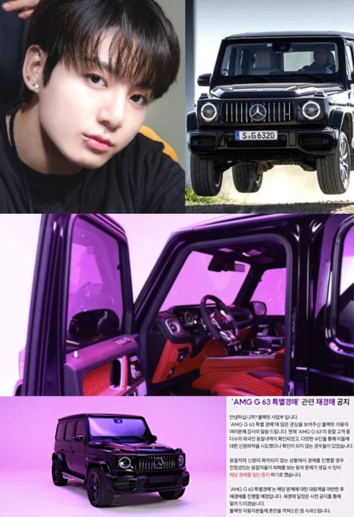 Lelang Mobil Mercedez-Benz Jungkook BTS Dihentikan Usai Harga Capai Rp 4,6 Miliar